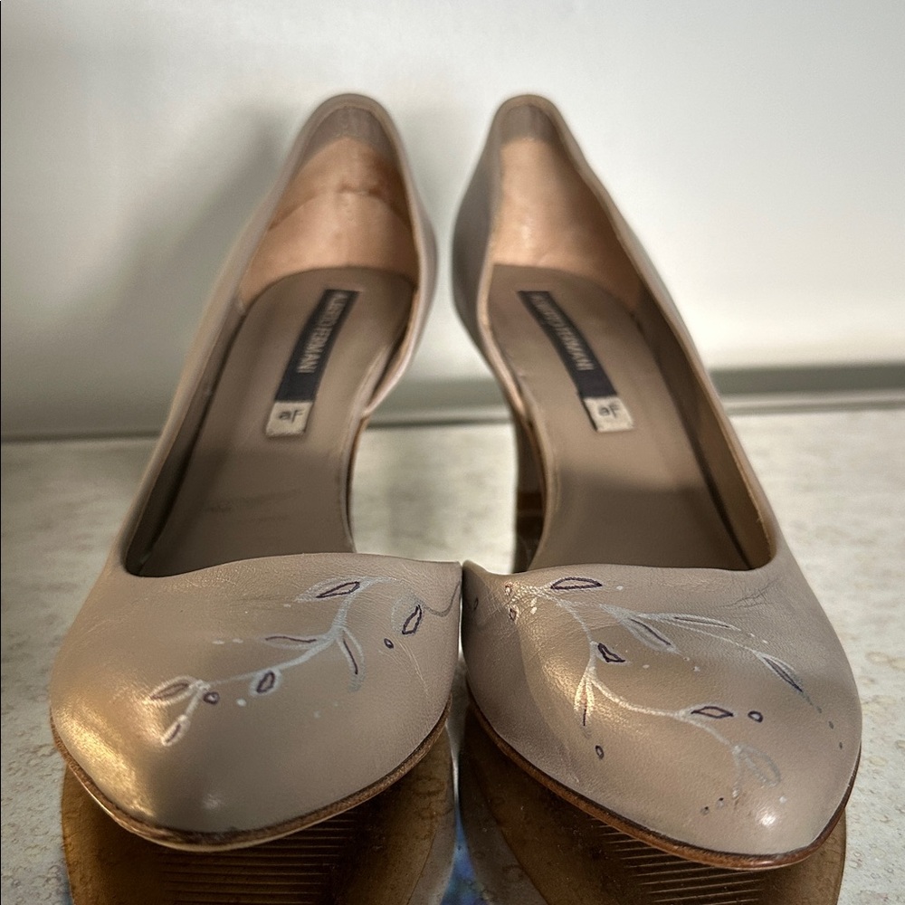 Alberto Fermani Customized Leather Pumps